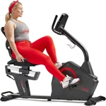 Smart Recumbent Bike With Pulse Sensors, Home Cycling Workout Machine W/cushion. Fixed Price $1049.99.