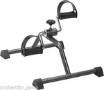 Stationary Exercise Peddler Bike Bicycle Silver Finish 10270KDRSV-1 By Drive. Fixed Price $35.97.