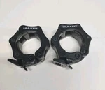 Hulkfit 2" Quick Release Barbell Clamp Collars. Fixed Price $22.99.