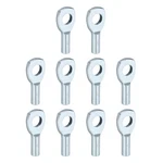 10SET Cable Ball Stopper Gym Machine Accessories 5MM Fitness Silver. Fixed Price $13.90.