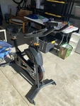 Yosuda YB007A Upright Magnetic Exercise Bike W/ Lcd Display, Black/orange. Fixed Price $75.00.