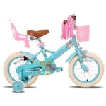 Joystar 12" Kids Bike Ages 2-4 Training Wheels Blue Bicycle Boys Girls. Fixed Price $131.00.