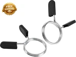 Barbell Clips Olympic Clamps Collars 2 Inches Weight Bars Lock Dumbbell. Fixed Price $8.38.
