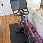 Peloton Bike Plus - Used Excellent Condition W/ Free Weights, Rack, Mat. Fixed Price $999.99.