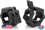 Greententljs 2" Olympic Barbell Collar Pair - Quick Release Locking Clips. Fixed Price $31.27.
