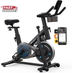 Merach Exercise Bike, Brake Pad Stationary With Exclusive App, Low Noise In. Fixed Price $276.54.