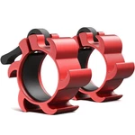 Synergee Red Aluminium Barbell Collars Locking 2" Weight Clamps. Fixed Price $36.08.
