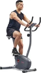 Sunny Health Smart Stationary Upright Bike Pulse Sensor 4-WAY Seat Interactive. Fixed Price $214.00.