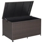 Outdoor Wicker Storage Box With Zippered LINER-133 Gallon Color: Brown Size:. Fixed Price $351.77.