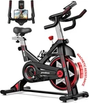 Pooboo Exercise Bike, Stationary Home Gym, Indoor Cycling W/comfor. Fixed Price $172.03.