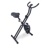 Folding Stationary Cycle Upright Indoor Cycling Exercise Bike With Lcd Monitor. Fixed Price $95.99.