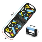 Athletic Works Multifunction Push Up Board, Multi-color Workout Guide. Fixed Price $35.96.