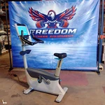 Precor Ubk 885 Upright Bike W/ P80 Console. Fixed Price $1495.00.