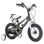 Royalbaby Freestyle Outdoor Kid's Bicycle With Training Wheels, 16 Inch, Black. Fixed Price $199.99.
